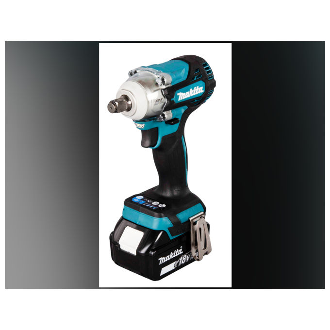 Makita DTW300TJX7 Avvitatore a percussione a batteria 18 V 330 Nm 4 velocita' con 2 batterie 5,0 Ah e caricatore DC18RC in MAKPAC colore Nero Makita DTW300TJX7 Avvitatore a percussione a batteria 18 V 330 Nm 4 velocita' con 2 batterie 5,0 Ah e caricatore DC18RC in MAKPAC colore Nero