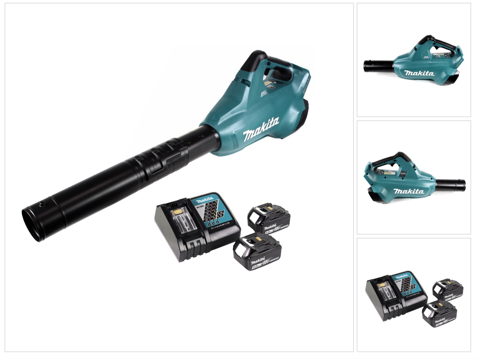 Makita Dub 362 Z Soffiatore A Batteria 2x18v - Senza Batteria, Senza Caricabatterie Makita Dub 362 Z Soffiatore A Batteria 2x18v - Senza Batteria, Senza Caricabatterie