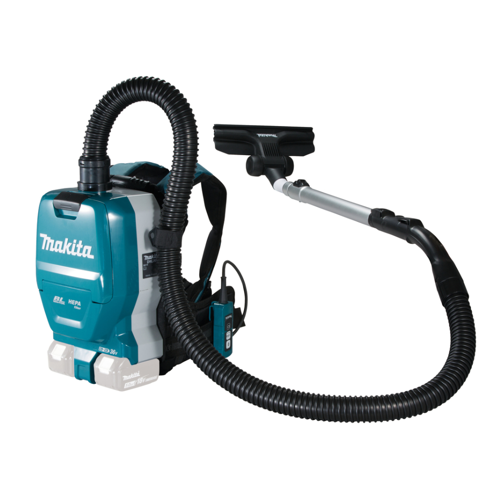 Makita Dvc261zx15 Aspirapolvere A Zaino Cordless Nero 36v