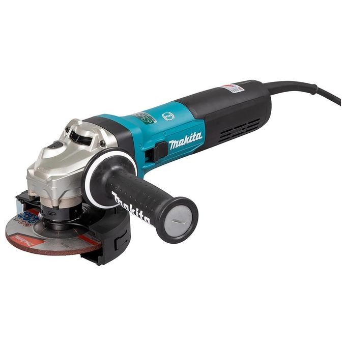 Makita GA5091X01 Smerigliatrice Angolare 1900 W Velocita' Variabile 2800-11500 rpm Diametro Disco 125 mm colore Nero Verde Makita GA5091X01 Smerigliatrice Angolare 1900 W Velocita' Variabile 2800-11500 rpm Diametro Disco 125 mm colore Nero Verde