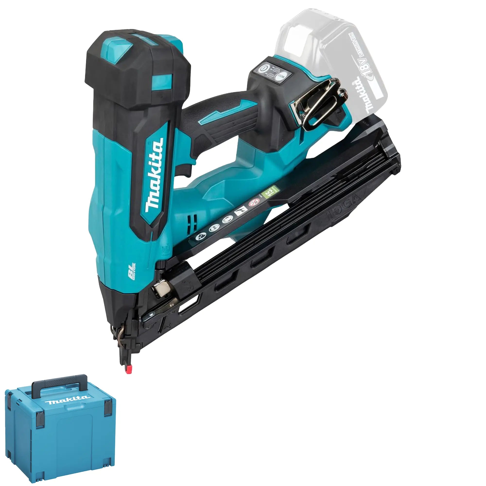 Makita Groppinatrice Pneumatica 18 V Senza Batterie Dbn620zj Makita Groppinatrice Pneumatica 18 V Senza Batterie Dbn620zj