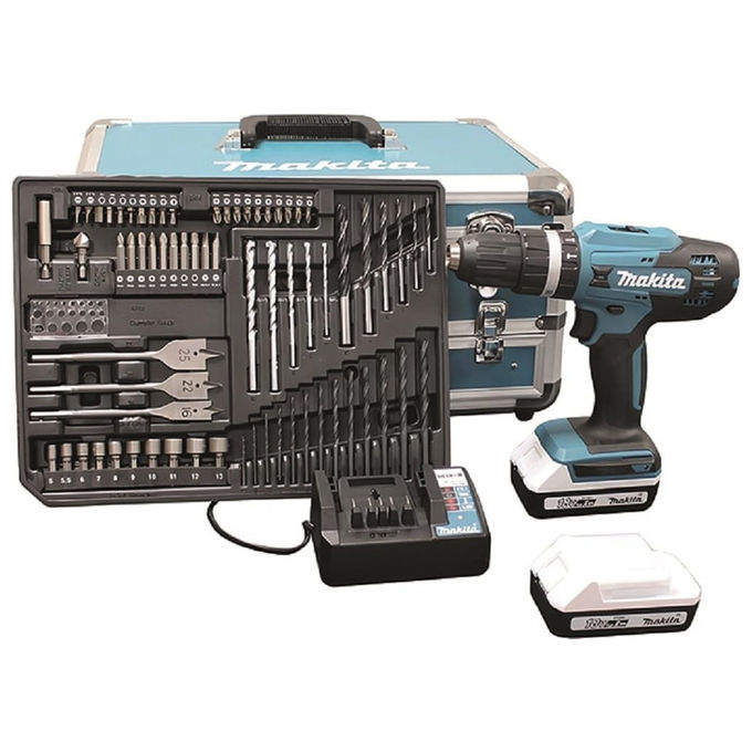 Makita Hp488d008 Trapano Avvitatore A Percussione 18 V A Batteria Makita Hp488d008 Trapano Avvitatore A Percussione 18 V A Batteria