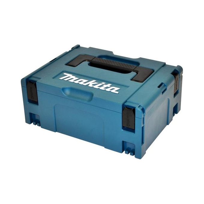 Makita P-02375 MakPac Valigia Portautensili Misura 2 39,5x29,5x15,7 cm colore Nero Blu