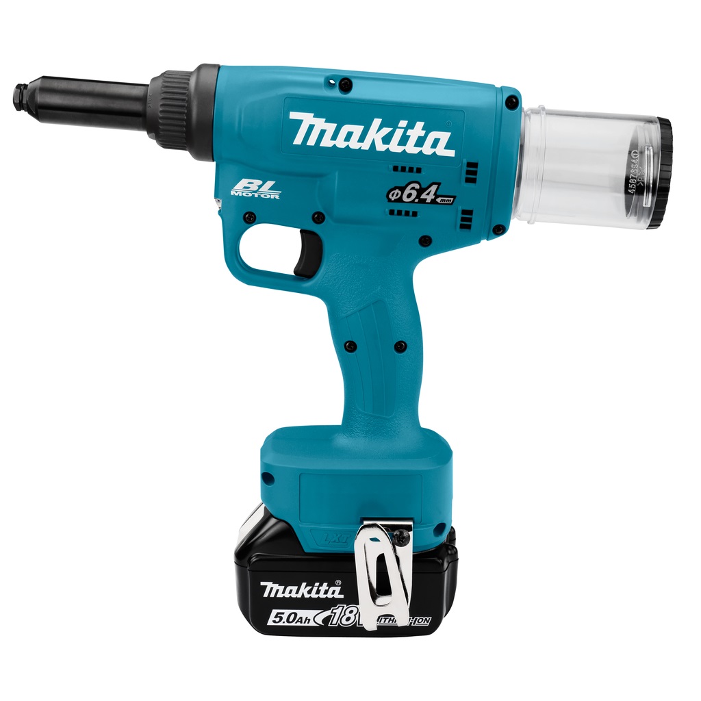 Makita - Rivettatrice 18v Bl Drv250rtj Ø 4,8 &gt 6,4 Mm Makita - Rivettatrice 18v Bl Drv250rtj Ø 4,8 &gt 6,4 Mm