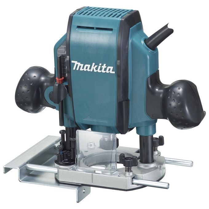 Makita RP0900J Fresatrice Verticale 900W gambo 8mm 27000 g-min profondita' 35mm con valigetta Makpac Makita RP0900J Fresatrice Verticale 900W gambo 8mm 27000 g-min profondita' 35mm con valigetta Makpac