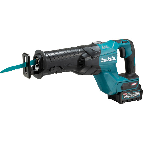 Makita - Seghetto Dritto 40 V Max Agli Ioni Di Litio 2,5 Ah Xgt Jr001gd201
