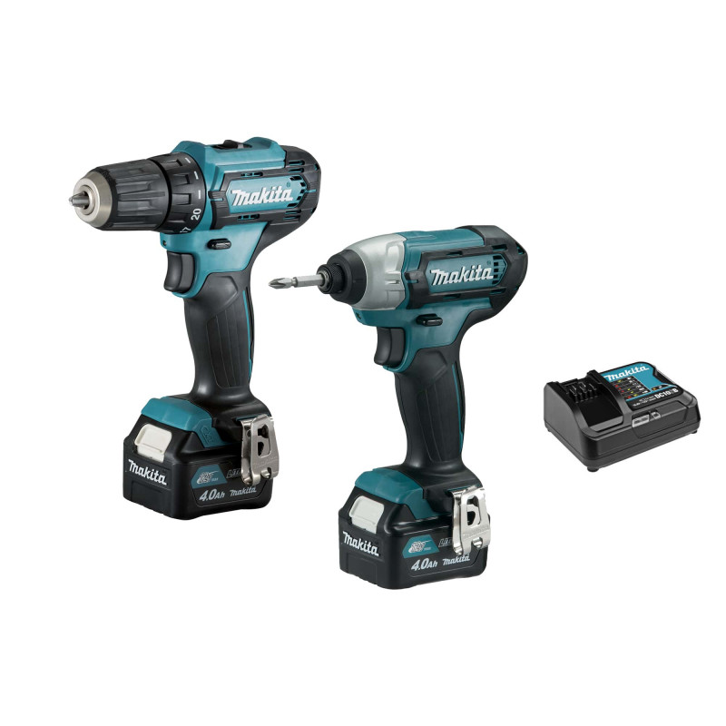 Makita - Set Di 2 Macchine Bl1040b (df333d + Td110d) Clx224smj Makita - Set Di 2 Macchine Bl1040b (df333d + Td110d) Clx224smj
