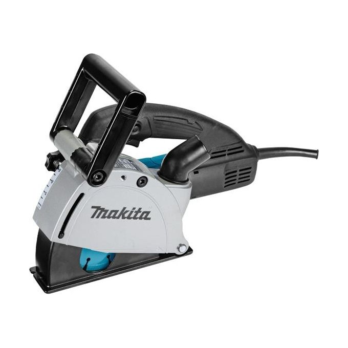 Makita SG1251J Scanalatore a Doppio Disco 125 mm 1400 W 10000 rpm con Protezione da Sovraccarico Blocco Mandrino Valigetta Makpac colore Nero Grigio Makita SG1251J Scanalatore a Doppio Disco 125 mm 1400 W 10000 rpm con Protezione da Sovraccarico Blocco Mandrino Valigetta Makpac colore Nero Grigio