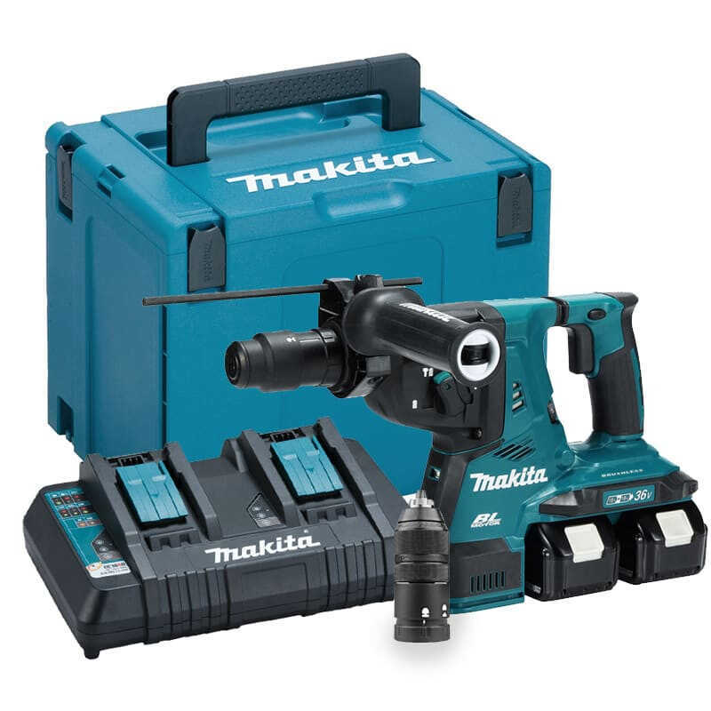 Makita - Tassellatore 18vx2 Sds-plus 28 Mm Dhr281pt2j