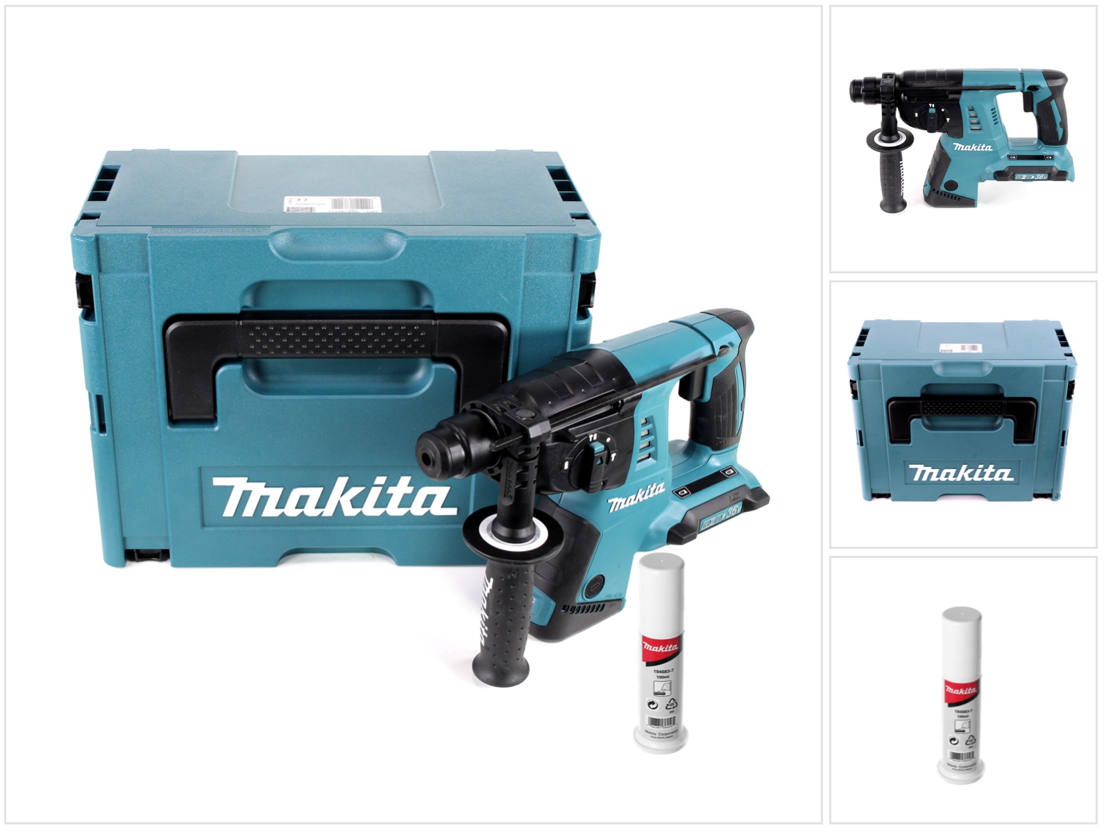 Makita - Tassellatore Dhr263zj (solo Corpo + Makpac 4) Makita - Tassellatore Dhr263zj (solo Corpo + Makpac 4)
