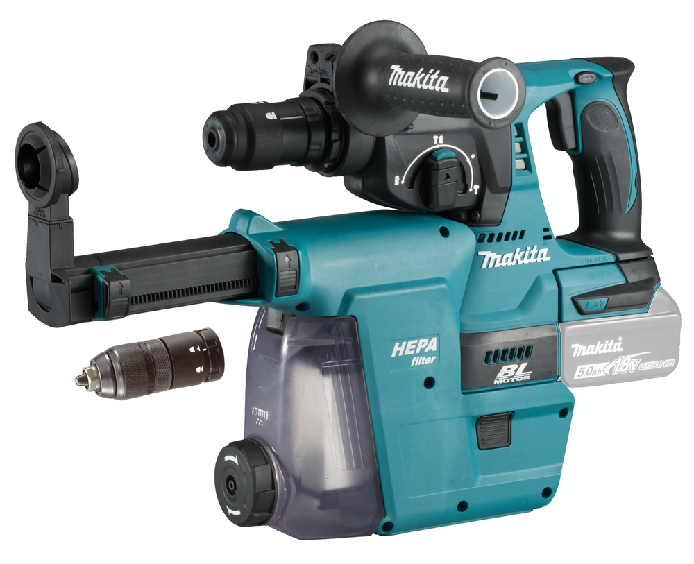 Makita - Tassellatore Sds-plus Con Sistema Di Aspirazione Dhr243zjw Makita - Tassellatore Sds-plus Con Sistema Di Aspirazione Dhr243zjw