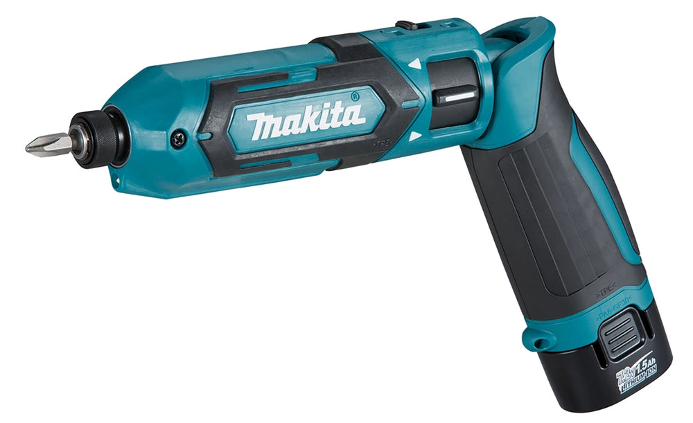 Makita TD022DSE – Avvitatore a Impulsi 7,2 V con 2 batterie 1,5 Ah + caricatore