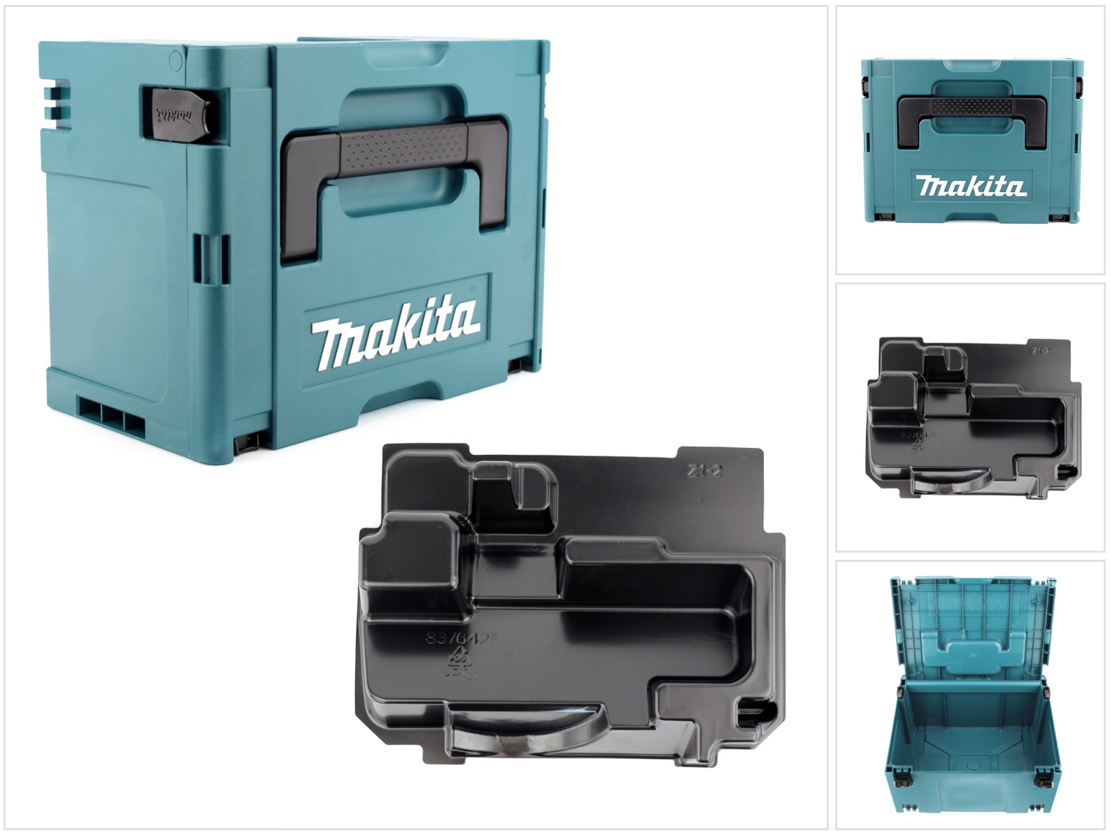 Makita - Valigetta Makpac 3 + 1x Inserto Per Bss / Dss 610