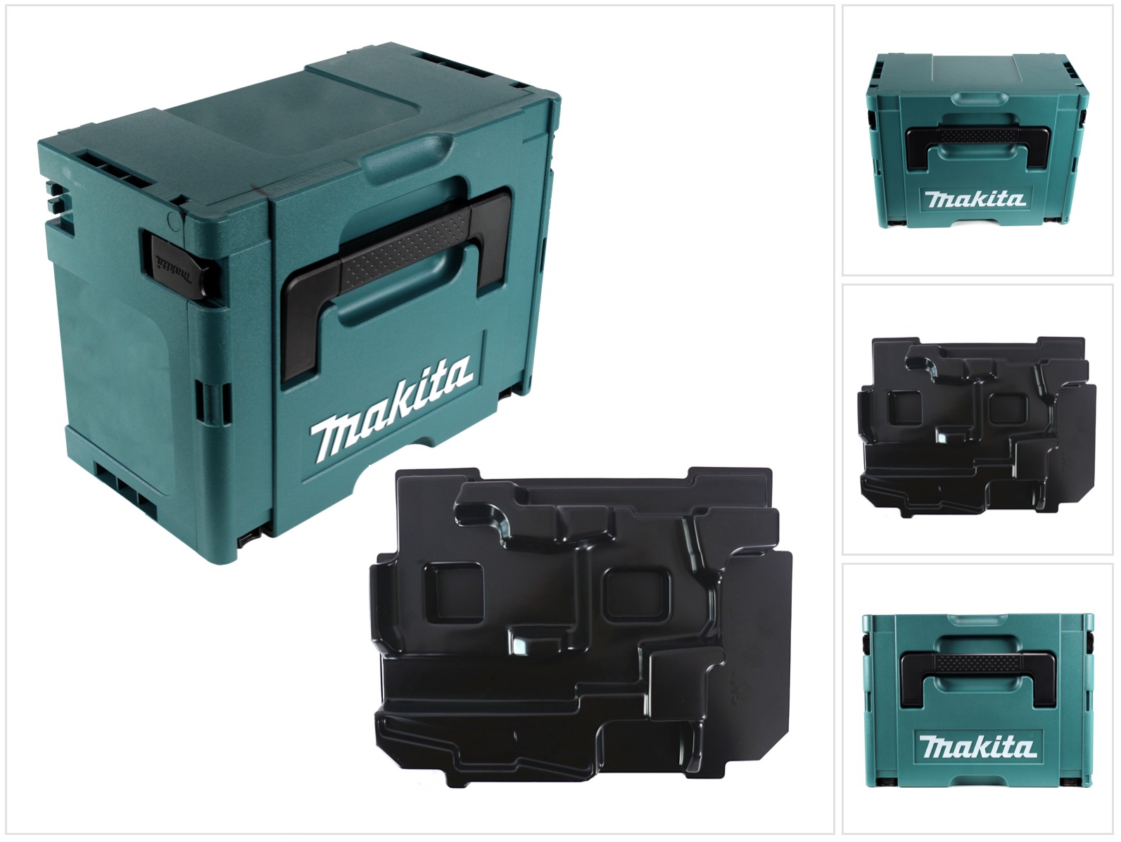 Makita - Valigetta Portautensili Makpac 3 Con Inserto Per Bjv Djv 141 181 ( 821551-8 + 837789-5 ) Makita - Valigetta Portautensili Makpac 3 Con Inserto Per Bjv Djv 141 181 ( 821551-8 + 837789-5 )
