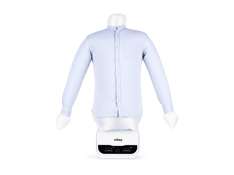 MANICHINO STIRATORE VERTICALE WEASY IRO320, Stiratura e Asciugatura Automatica a Caldo, 1200W, Timer fino 180 min, per Camicie T-shirt