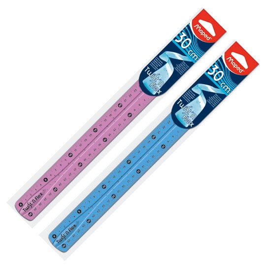 Maped 27900 righello 300 mm Plastica Blu Viola
