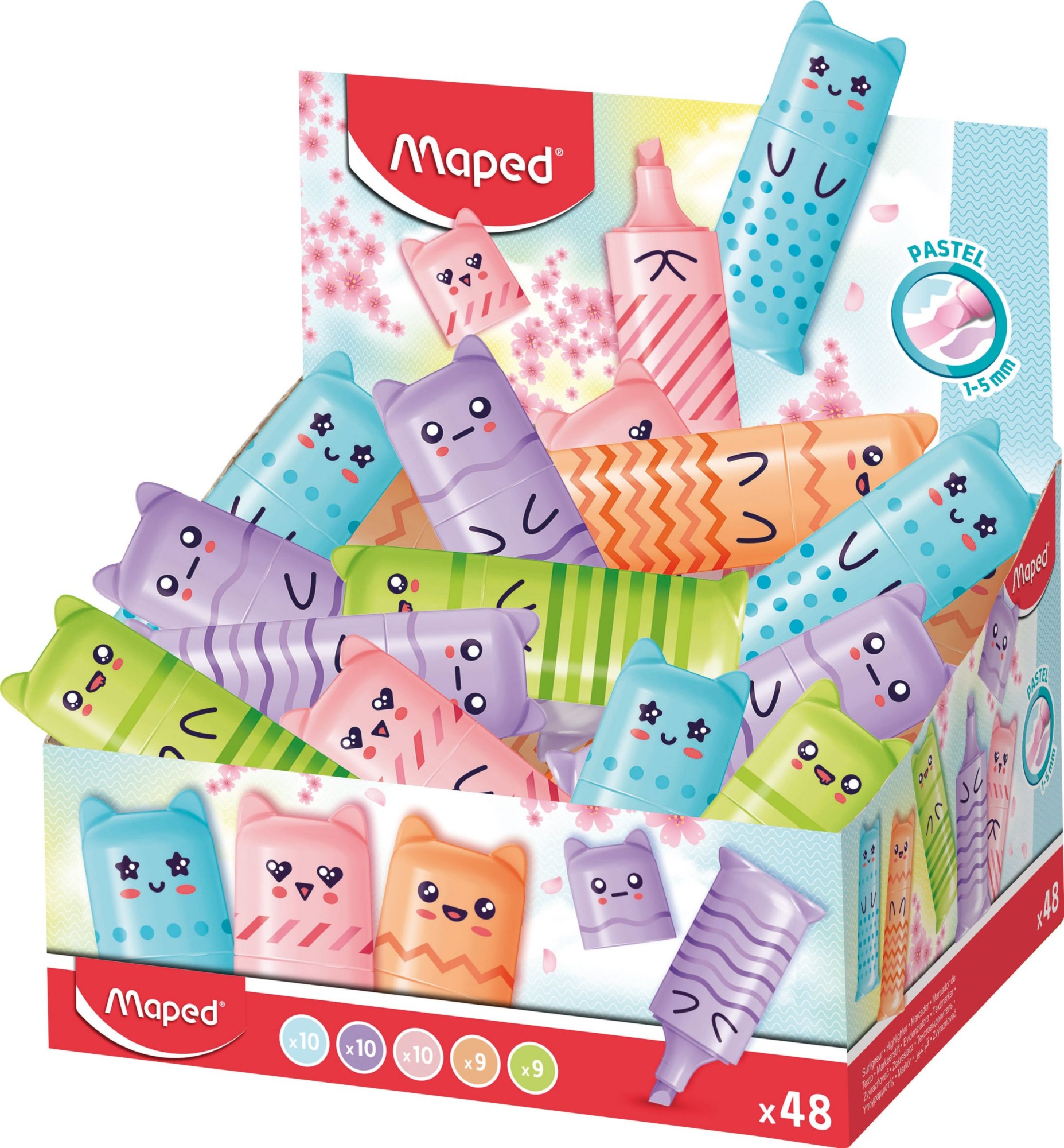 Maped Creativ 743605 evidenziatore 48 pz Multicolore Maped Creativ 743605 evidenziatore 48 pz Multicolore