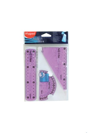 Maped set di righelli 3 pz Maped set di righelli 3 pz