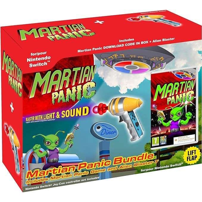 Martian Panic - Blaster singolo - Importazione di giochi