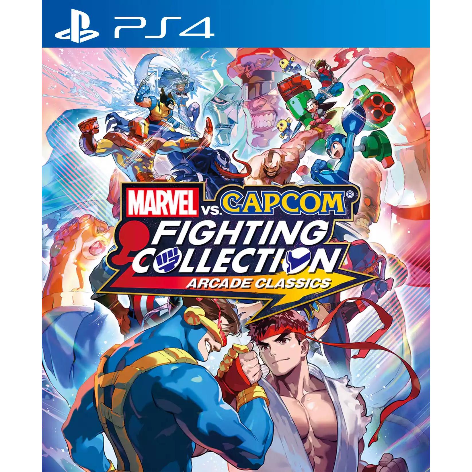 Marvel vs. Capcom Fighting Collection: Classici Arcade per PS4 (PlayStation 4) – Gioco Fisico Sigillato | PAL Germania | Lingue: Spagnolo, Inglese, Francese, Tedesco, Italiano, Portoghese