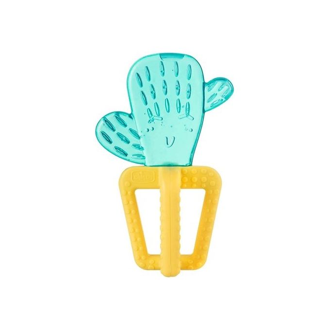 Massaggia gengive refrigerante Cactus (4m+) REFRESHING Verde e Giallo 281403