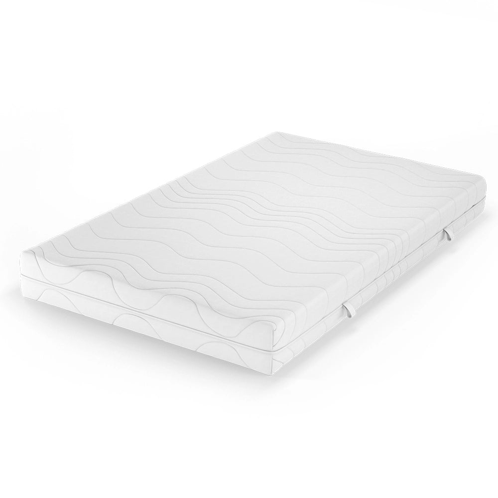 Materasso in schiuma fredda Bianco 120 x 200 cm 20 cm di altezza Vitalispa