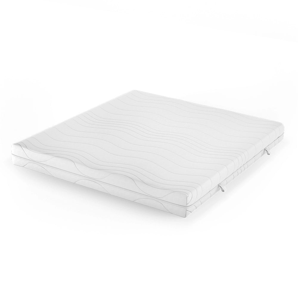 Materasso in schiuma fredda Bianco 180 x 200 cm 20 cm di altezza Vitalispa