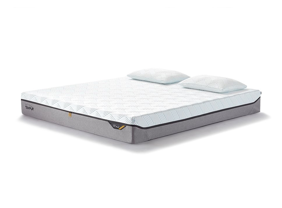 Materasso TEMPUR PRO Plus SmartCool, medio-rigido, allevia la pressione, sostegno del corpo, fodera rinfrescante