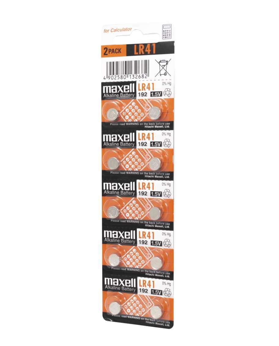 Maxell 11716800 batteria per uso domestico Batteria monouso LR41 Alcalino