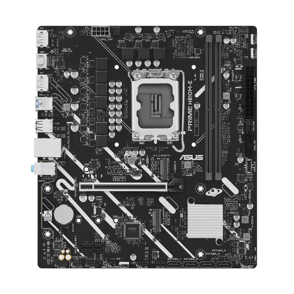 MB ASUS PRIME H810M-E-CSM 1851 2D5 2M.2 2PCIE 4S3 1HD/2DP MICRO-ATX