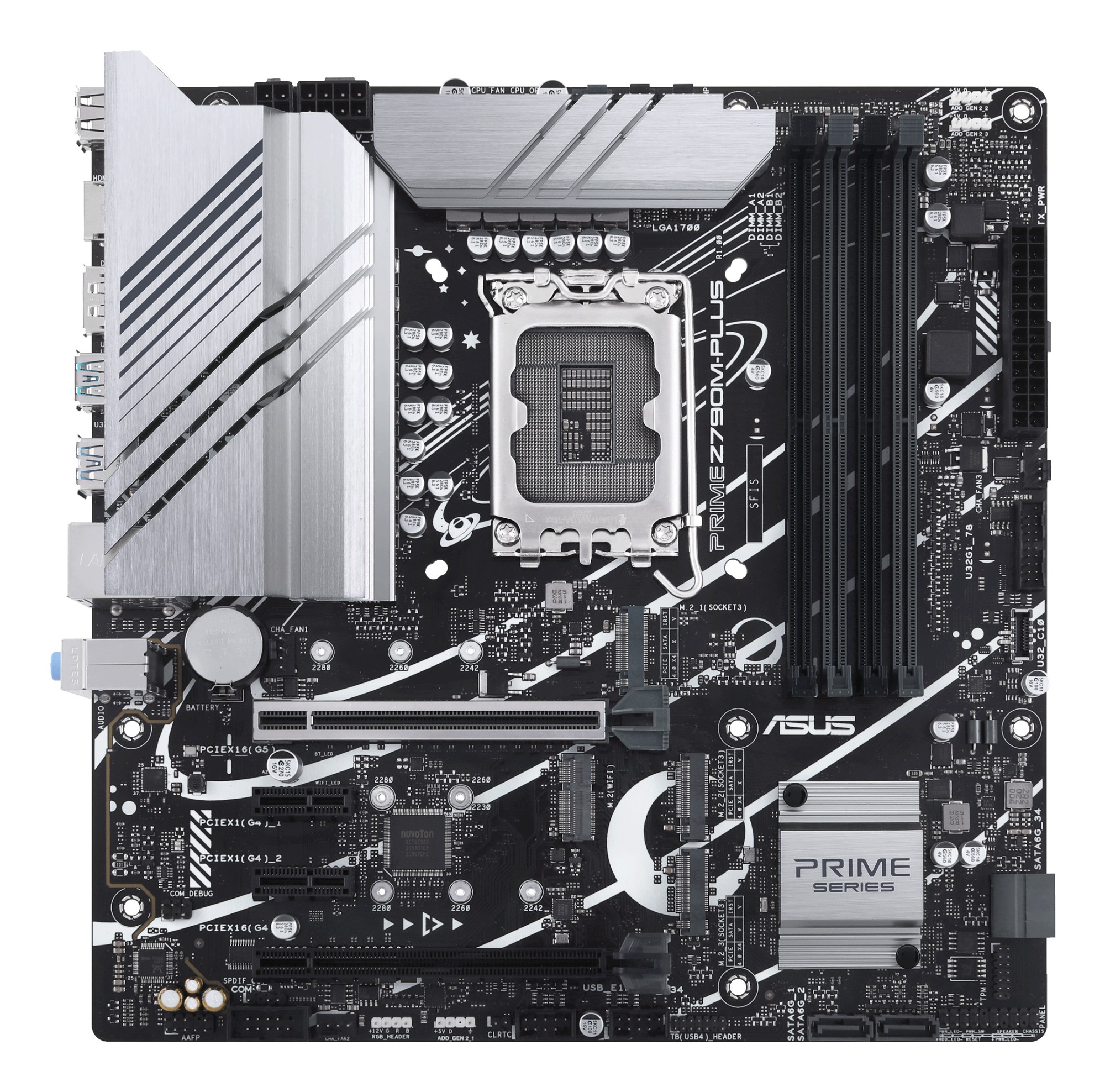 Mb Asus Prime Z790M-Plus S1700 4D5 4S3 M.2 U3.2 Dp Hdmi