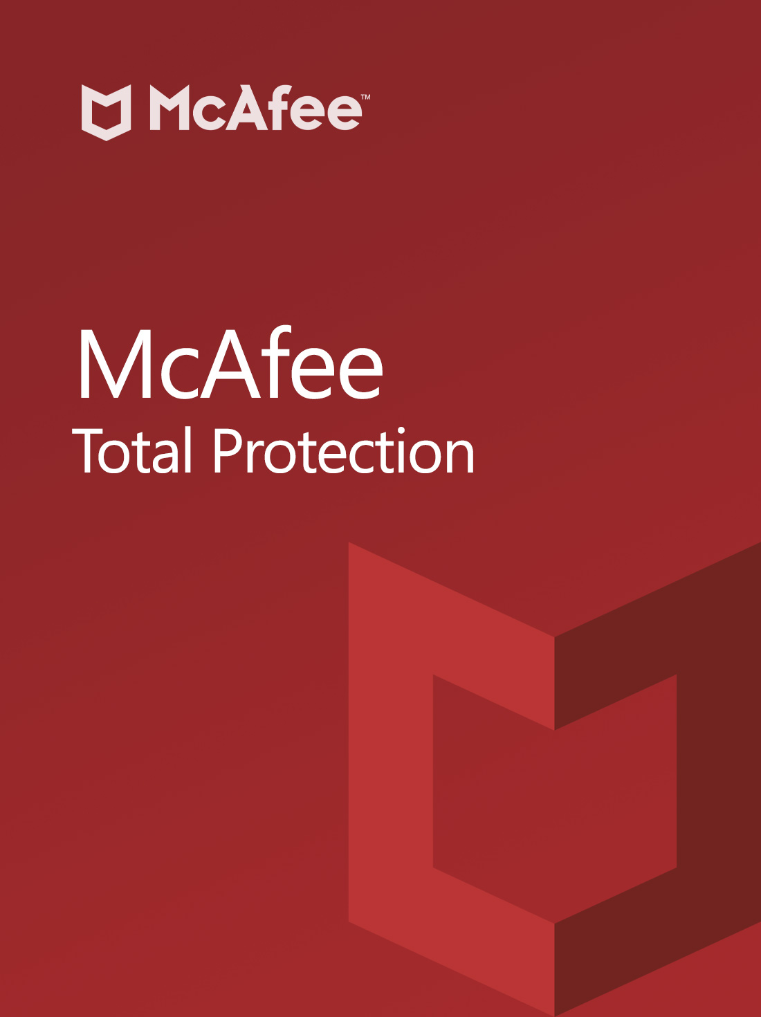 McAfee Total Protection 1 Dispositivo 1 Anno | Windows