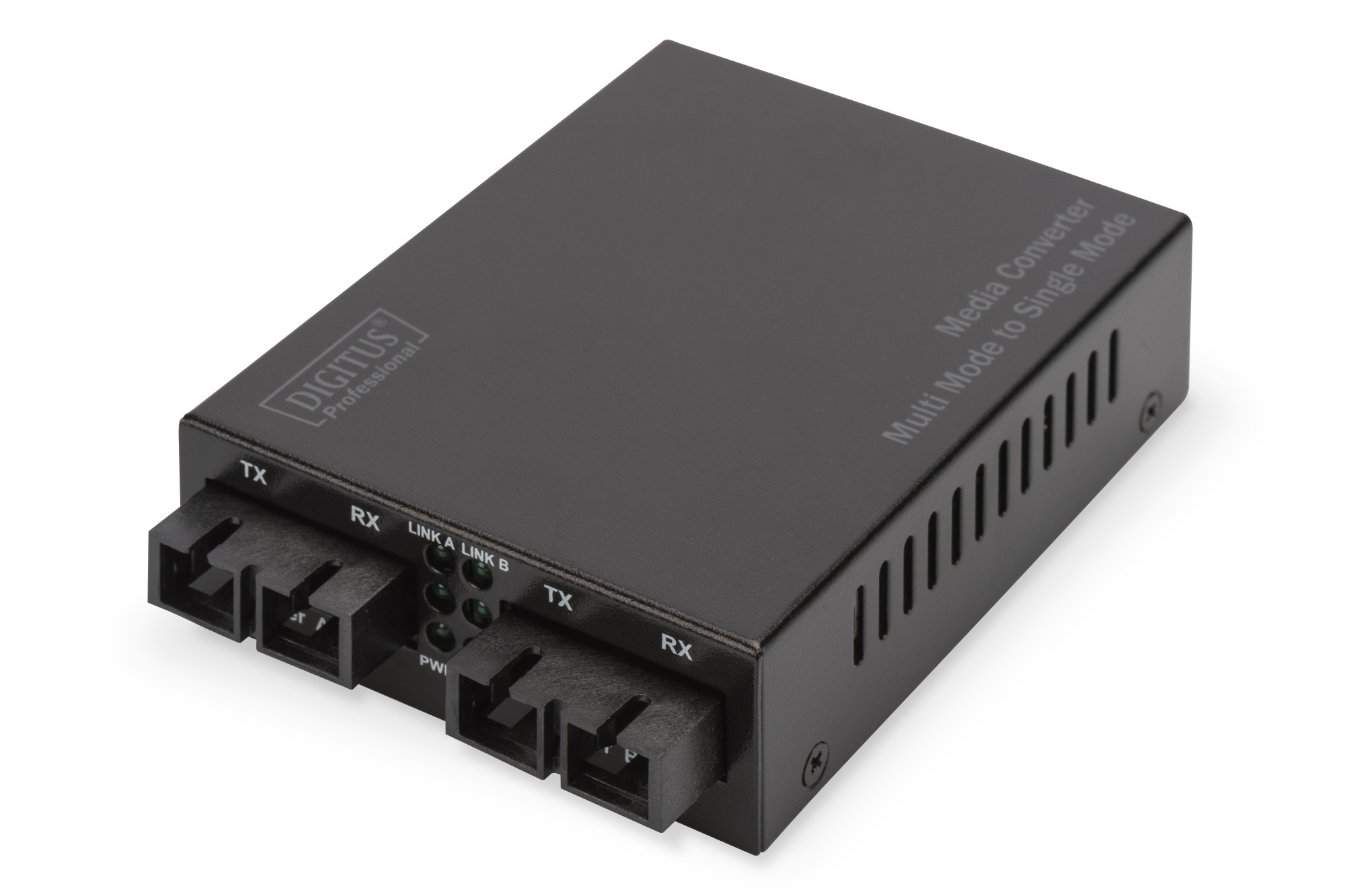 Media Converter Gigabit Singlemode/Multimode Connettori Sc/Sc Digitus Media Converter Gigabit Singlemode/Multimode Connettori Sc/Sc Digitus
