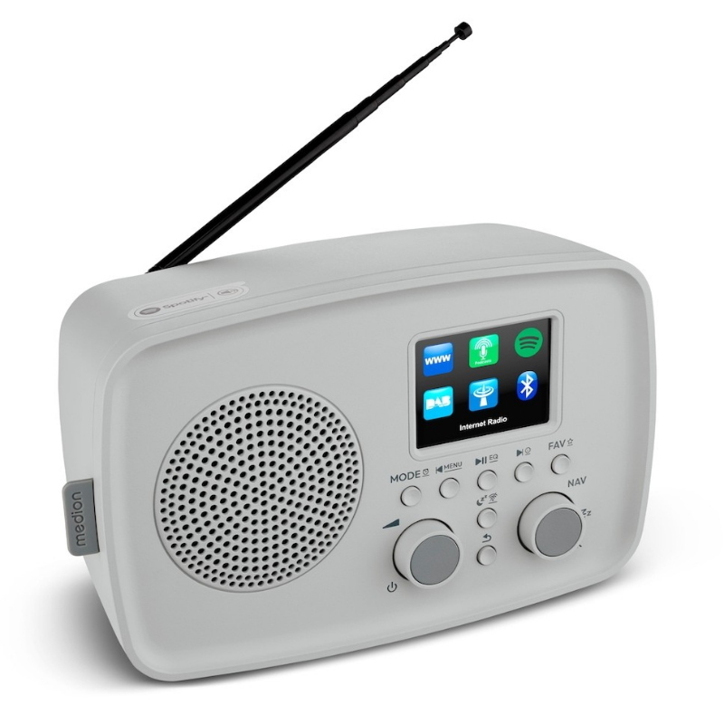 Medion 50078819 radio internet grigio