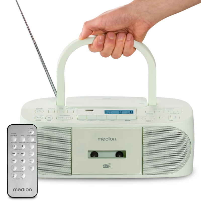 Medion 50079334 radio personale digitale verde