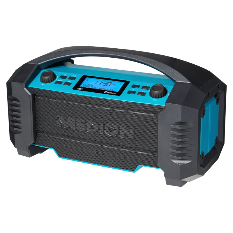 Medion life e66050 cantiere analogico e digitale nero, blu