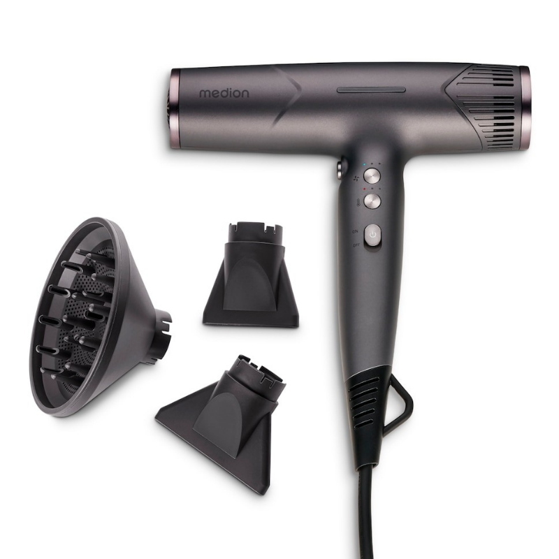 Medion life hd2 asciuga capelli 1740 w nero