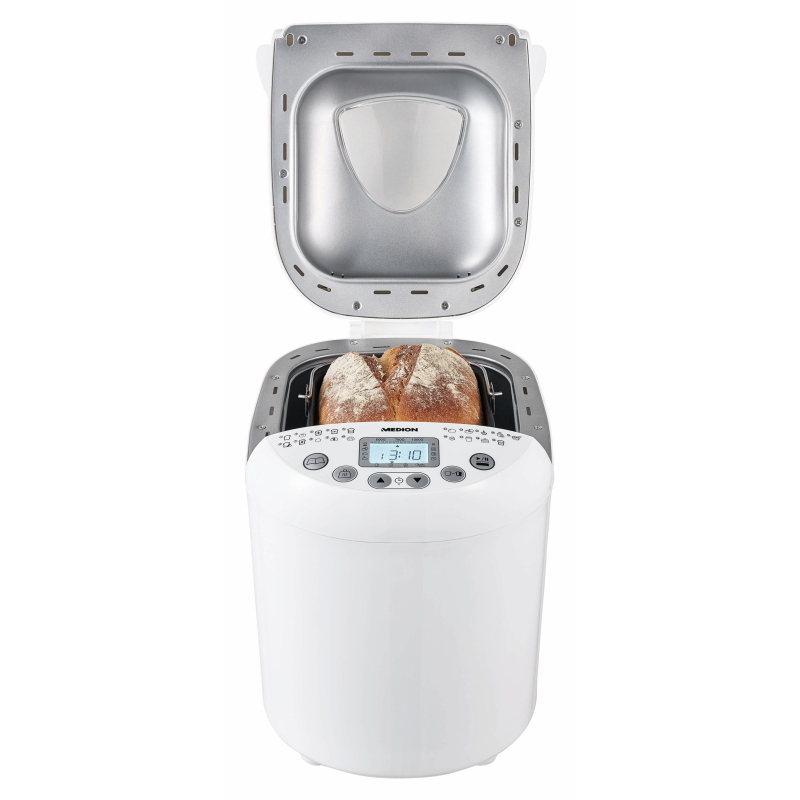 Medion md 11011 macchina per il pane 550 w bianco