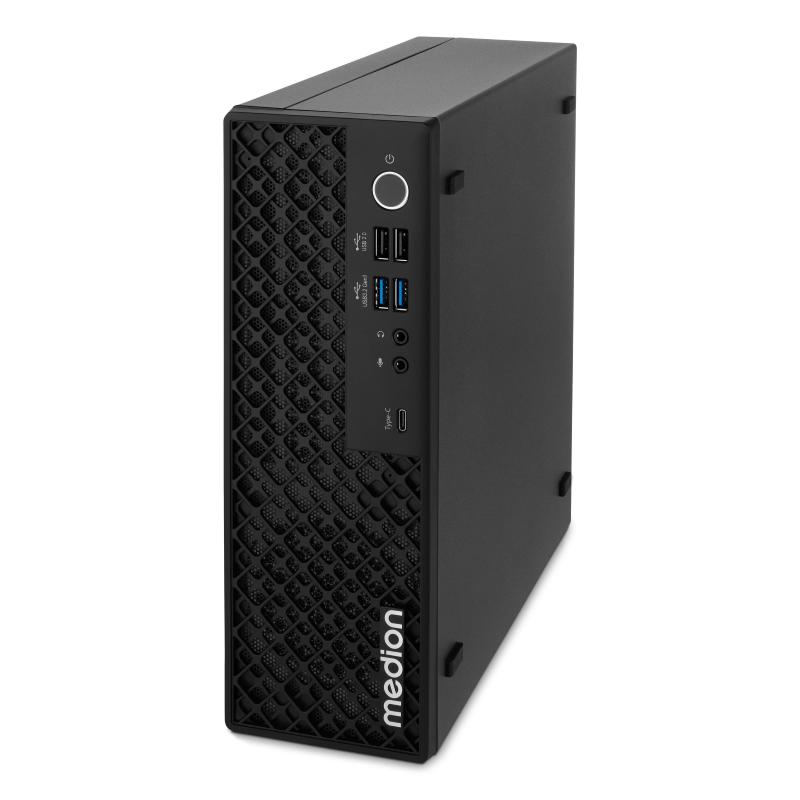 Medion picoworx t80iii md340012 intel core ultra 5 228v 32 gb ddr5-sdram 1 tb ssd windows 11 home mini pc nero