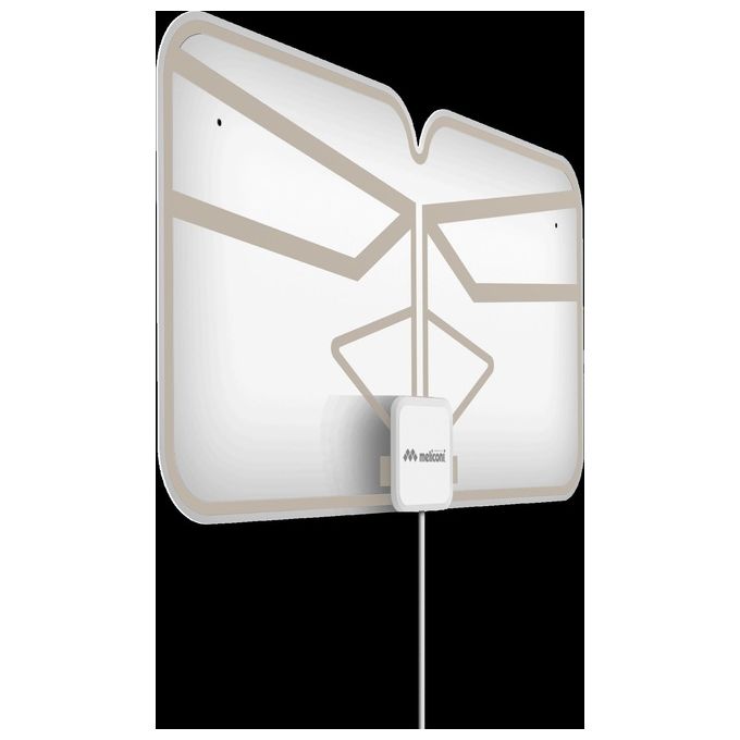 Meliconi - Antenna Amplificata Flexi-trasparente