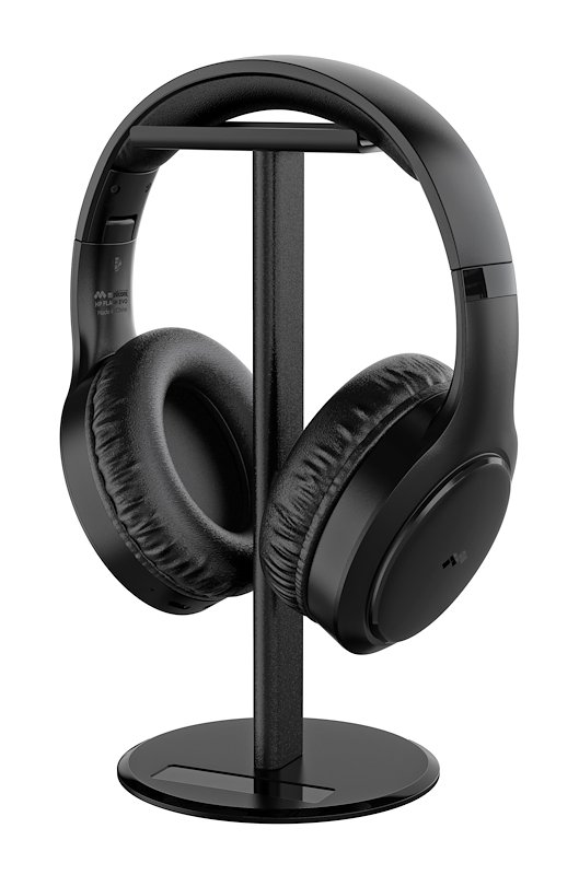 MELICONI HP FLASH EVO cuffie wireless TV, Nero