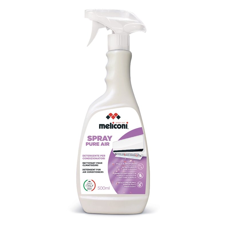 Meliconi - Spray Detergente Pure Air 500 Ml
