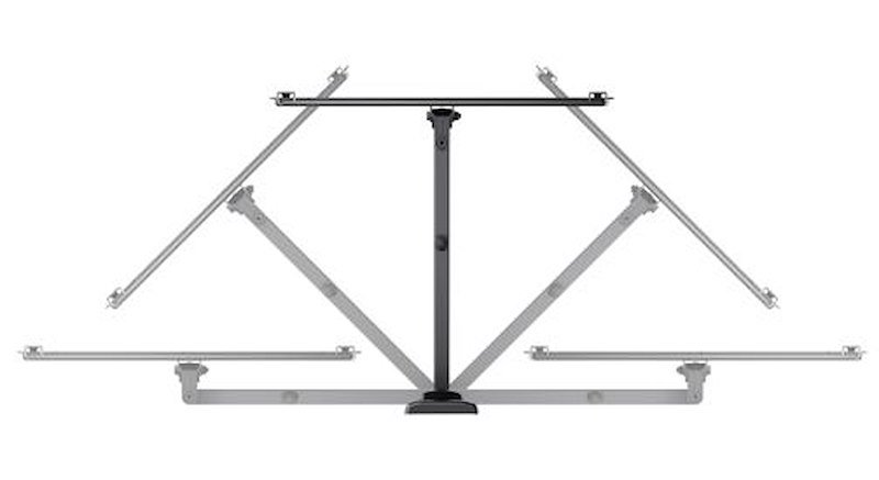Meliconi - Supporto Tv Flatstyle Fdr 400 It-nero