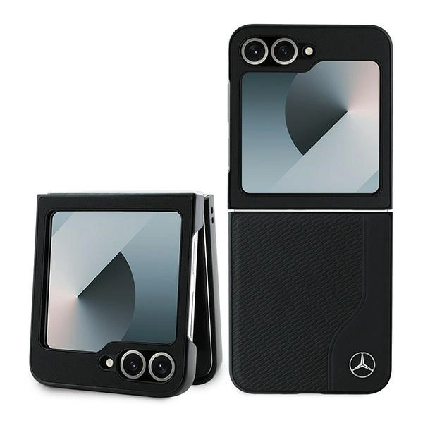 Mercedes Mehmzf623rbgvk Z Flip6 F741 Nero/nero Pelle Simil Legno Magsafe