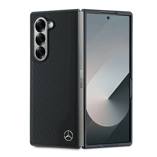 Mercedes Mehmzfd623rbgvk Z Fold6 F956 Nero/nero Pelle Simil Legno Magsafe