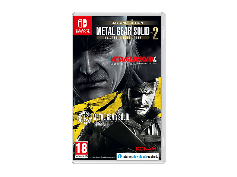 Metal Gear Solid: Master Collection Volume 2 – Day One Edition - GIOCO Nintendo Switch