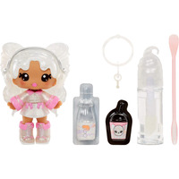 MGA ENTERTAINMENT - Yummiland Lip Gloss Doll Mystery Serie 2 con Sorpresa e Kit Crea Lucidalabbra 4+ Anni
