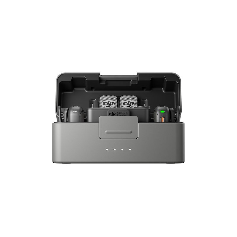 Microfono wireless DJI Mic 3 (2 TX + 1 RX Charging Case)