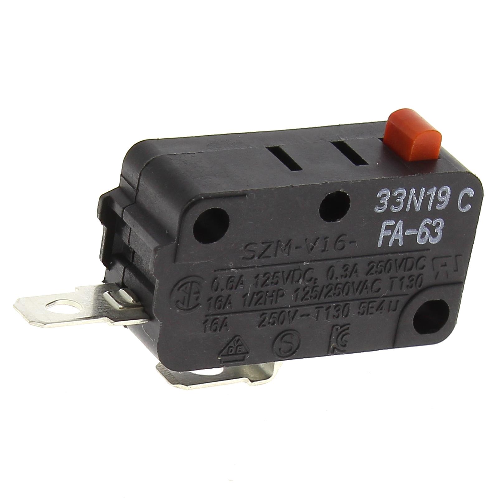Microinterruttore 2 Terminali 6600w1k001d Per Microonde Samsung Microinterruttore 2 Terminali 6600w1k001d Per Microonde Samsung