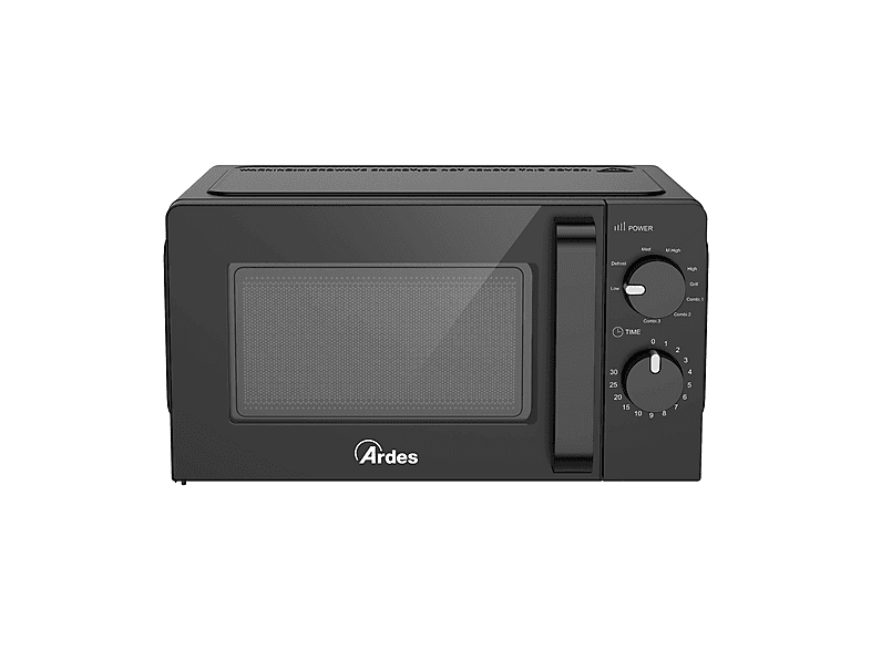 MICROONDE ARDES WAVE GRILL MICROONDE, capacità 20 l, potenza microonde max 700 W, Funzione grill, Potenza grill 900 5 livelli di potenza, Black